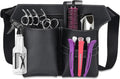 Noverlife Hairdresser Scissor Bag - Professional PU Leather Waist Pouch for Hairstylists | Tool Storage Holster