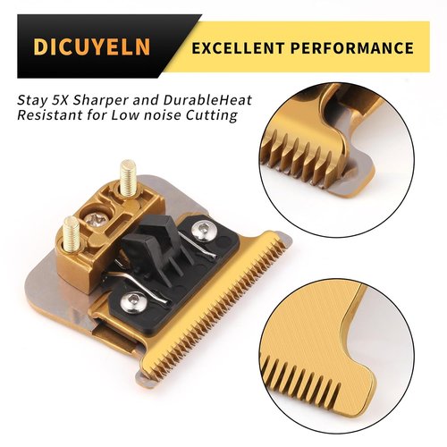 Babyliss FX707Z Replacement Blades - Zero-Gapped Blades for FX787 & FX726 Trimmers - Gold