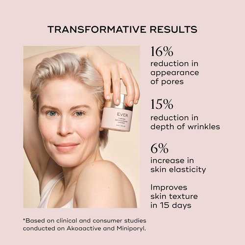 EVER Flawless Soft Focus Daytime Moisturizer - Complexion Enhancing Facial Lotion for Glowing Skin | 1.7 Fl Oz