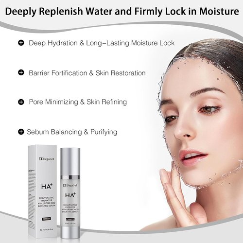 HA Rejuvenating Hydrator | Hyaluronic Acid Serum for Deep Hydration with Niacinamide & Ceramides