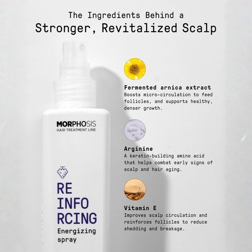 Framesi Morphosis Leave-In Conditioner Spray - Reinforcing Treatment for Scalp & Thinning Hair | 5.1 fl oz