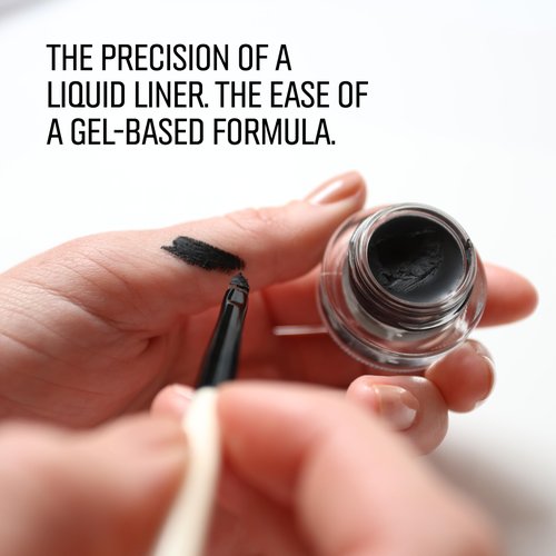 Bobbi Brown Long-Wear Gel Eyeliner | Precise Smudge-Proof & Waterproof Eyeliner for 8-Hour Wear, 0.1 Ounce, Black Ink