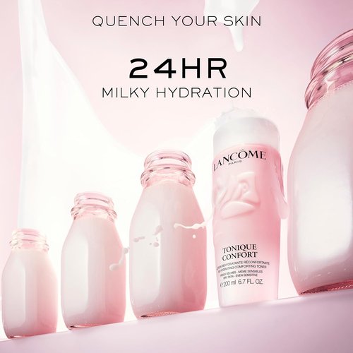 Lancôme Tonique Confort Hyaluronic Acid Toner - Hydrating & Purifying for Radiant Skin - Lightweight Milky Formula