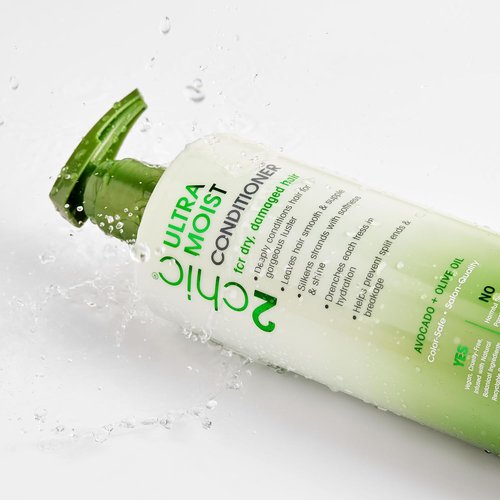 Giovanni 2Chic Ultra-Moist Shampoo & Conditioner Set - Nourishing Avocado & Olive Oil, Sulfate-Free - 24 Fl Oz (Set of 2)
