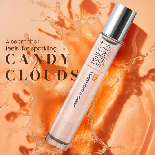 Ariana Grande Ari Rollerball | Vegan Women's Eau de Toilette - Paraben-Free & Cruelty-Free, 0.34 Fl Oz