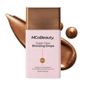 MCoBeauty Super Glow Bronzing Drops - Sun Kissed Liquid Bronzer with Hydrating Jojoba Oil & Hyaluronic Acid - Vegan & Cruelty Free