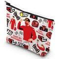 G2TUP Funny Racing Cosmetic Bag Racing Fans Gifts Just An Incident Racer Zipper Pouch Bag Racing Merchandise (Just An Incident) (Just An Incident MG)