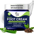 FOOT CURE Tea Tree Oil Foot Cream - Moisturizing Relief for Dry, Cracked Feet | 2 oz