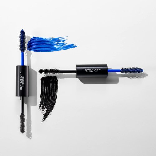 RevitaLash Cosmetics, Double-Ended Volume Set, Eyelash Primer & Mascara, Hypoallergenic & Cruelty Free
