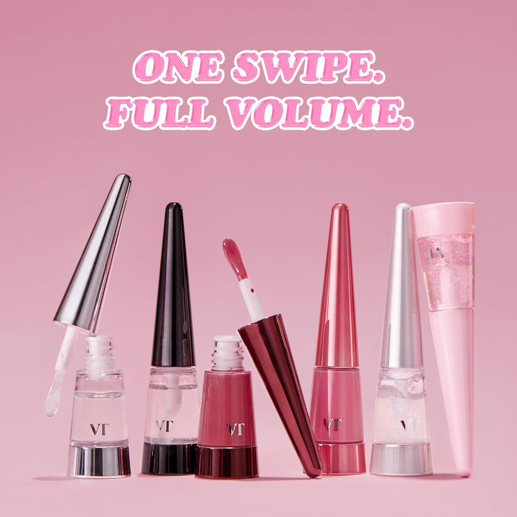 VT COSMETICS Reedle Shot Lip Plumper - Hydrating Rose Berry Lip Gloss with Jojoba Oil & Hyaluronic Acid | 0.15 oz.