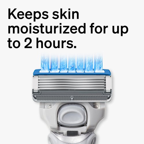 Schick Hydro Advanced Hydration Razors for Men, 1 Razor Handle with 3 Razor Blades Refills