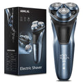 GDKLXL Rechargeable Electric Razor for Men: IPX7 Waterproof Shaver - 1.5H Fast Charge, 4D Flex Precision Blades with Pop-Up Trimmer - Gentle on Sensitive Skin, Travel-Friendly，Valentine's Day Gifts