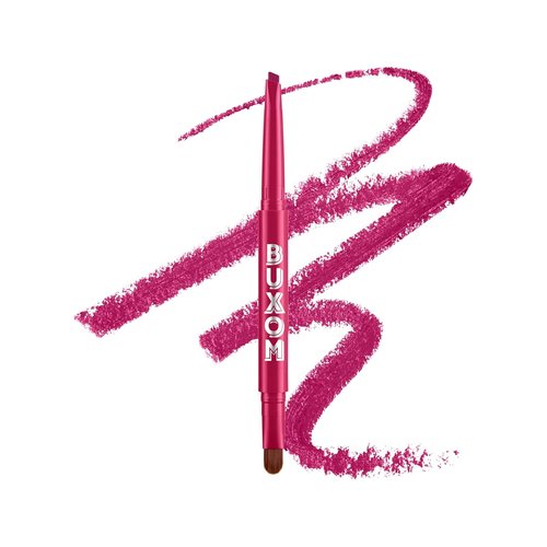 BUXOM Power Line Plumping Lip Liner - Long Lasting Waterproof Lip Pencil with Moisturizing Peptides & Vitamin E