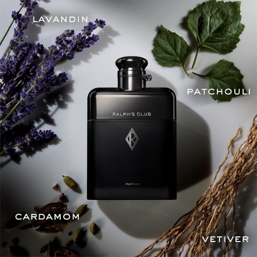 Ralph Lauren Fragrances - Ralph's Club Parfum - Intense Men's Cologne with Lavandin & Vetiver - Woody & Ambery Scent