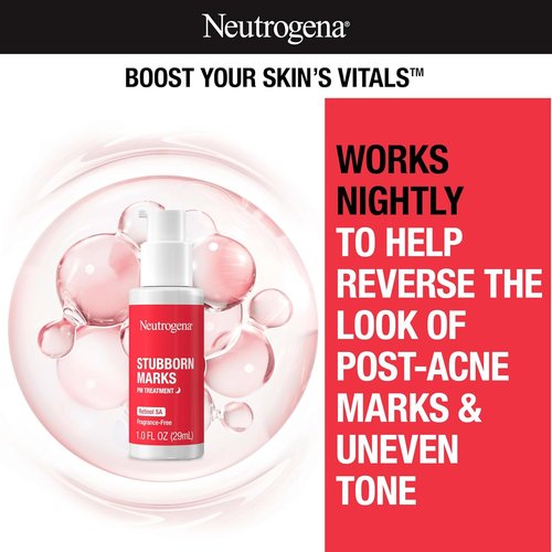 Neutrogena Retinol SA Treatment - Exfoliating Night Formula for Post-Acne Marks | 1.0 Fl Oz