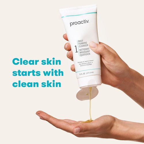 Proactiv Daily Foaming Cleanser - Acne-Prone Skin Treatment, Oil & Makeup Remover, 6 Fl Oz