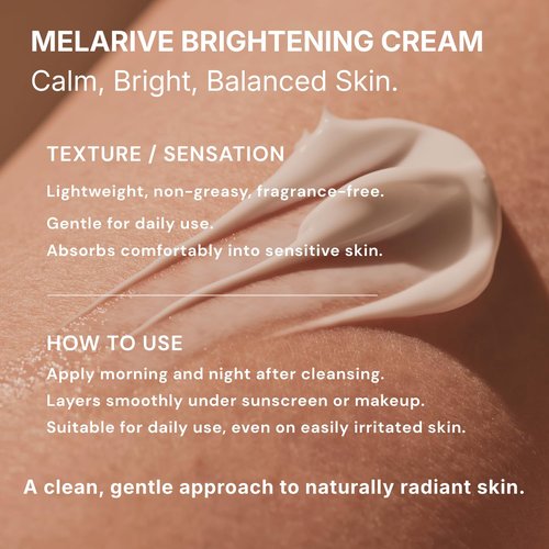 ENHUYDE Niacinamide 4% Brightening Cream for Dark Spots & Uneven Tone, Fragrance-Free Daily Face Moisturizer for Sensitive Skin, Korean Skincare (50ml / 1.7 fl. oz.)
