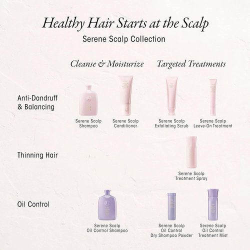 Oribe Serene Scalp Oil Control Shampoo - Balances Oil & Soothes Scalp | 8.5 Fl Oz