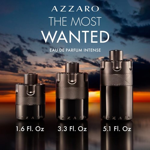 Azzaro The Most Wanted Eau de Parfum Intense - Seductive Woody & Spicy Cologne for Men - Long-Lasting Luxury Fragrance