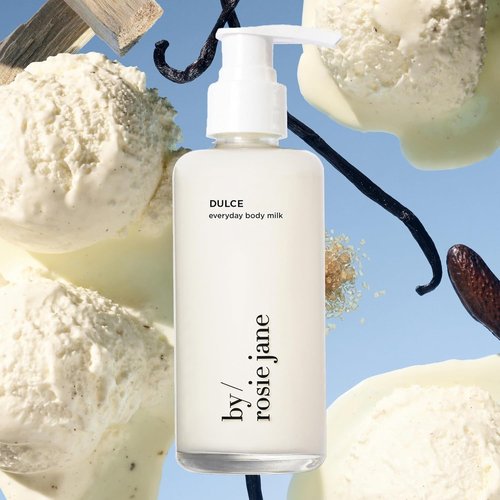 By Rosie Jane Everyday Body Milk - Hydrating Body Moisturizer with Aloe Vera & Turmeric for Even Skin Tone | 5 Ounces