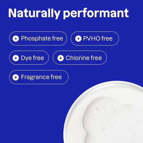 ATTITUDE Dishwasher Pods - Plant-Based Vegan Detergent Tablets | Phosphate-Free, Unscented, 26 Count