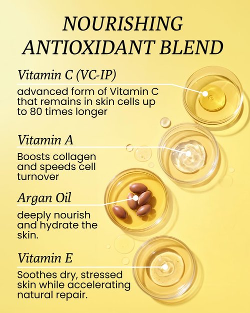 FRÉ Vitamin C Serum - Brightening Face Serum for Dark Spots & Dull Skin, 1.01 fl oz