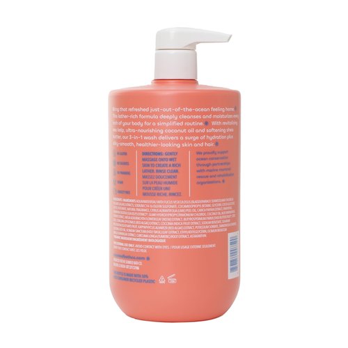 SEAWEED BATH CO Lime Papaya 3-1 Body Wash, 30 FZ