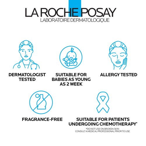 La Roche-Posay Lipikar AP+ Gentle Foaming Moisturizing Wash, Shea Butter + Niacinamide + Glycerin, Moisturizing Body Wash & Face Wash For Dry Skin, National Eczema Association Accepted, Soap Free