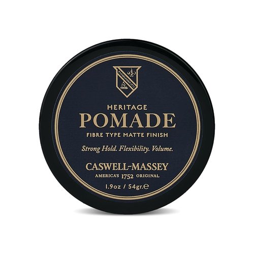 Caswell-Massey Hair Pomade - Matte Finish Styling for All Hair Types | Strong Hold & Volume, 1.9 Oz