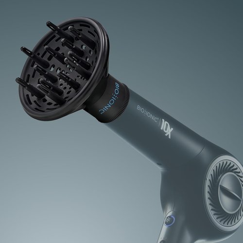 Bio Ionic Universal Diffuser - Fast-Drying Hair Dryer Attachment for Frizz Control - Fits 2.25" Blow Dryers | Professional Tool for All Hair Types