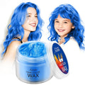 Magic Master Keratin Hair Color Wax - Instant Temporary Hair Dye for Kids & Adults | Blue - 3.4 Fl Oz