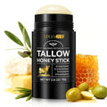 NIFEISHI Organic Beef Tallow Balm Stick - 100% Grass Fed Moisturizer for Dry Skin | 2.6 Fl Oz