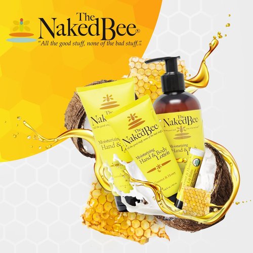 The Naked Bee Orange Blossom Honey Hand and Body Lotion, 6.7oz - 2 Pack
