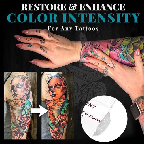 Narkysus Tattoo Scar Repair Gel Cream - 50 Pack Professional Aftercare Vitamins A&D Ointment for Tattoo Healing Removal Portable Skin Protection for Tattoo Artists and Studios