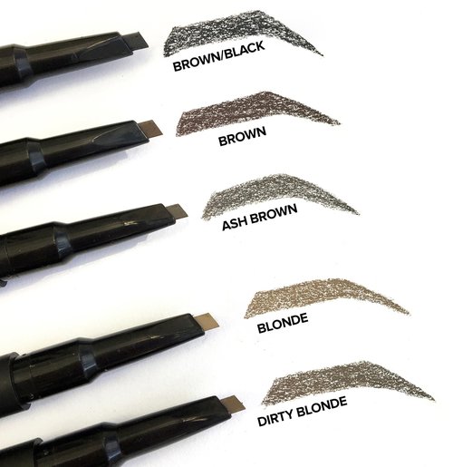 Nudestix Stylus Eyebrow Pencil & Gel – Dual-Ended Brow Definer with Precision Pencil & Clear Gel for Shaping, Filling & Setting | Dirty Blonde