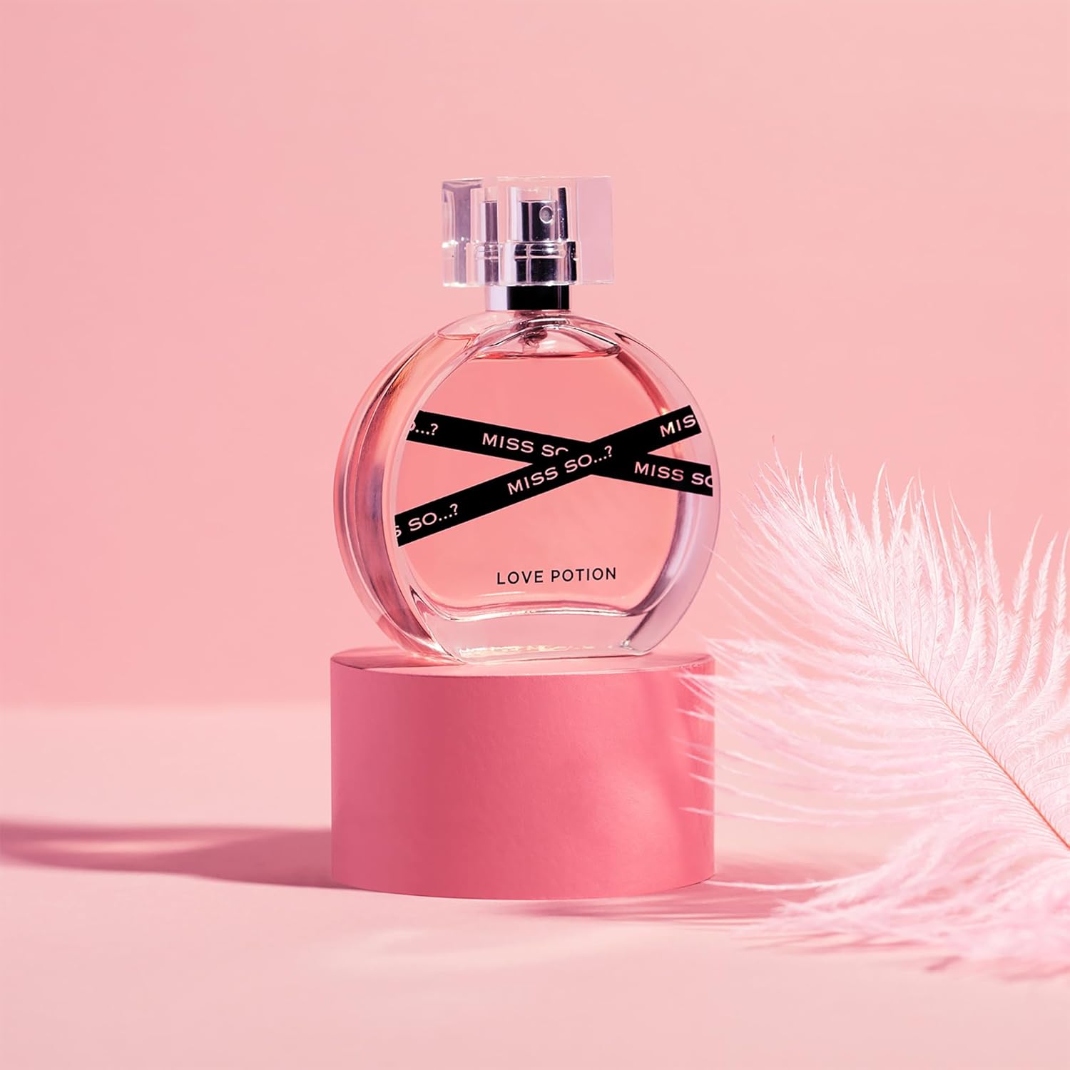 So…? Secret Crush Eau de Parfum for Women - Vegan Fragrance with Jasmine, Cherry Blossom & Musk - 1.7 oz Travel Size