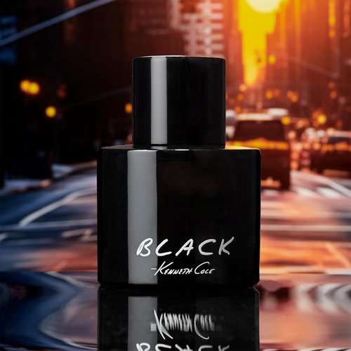 Kenneth Cole Black Cologne for Men - Elegant Eau de Toilette Spray | 3.4 oz