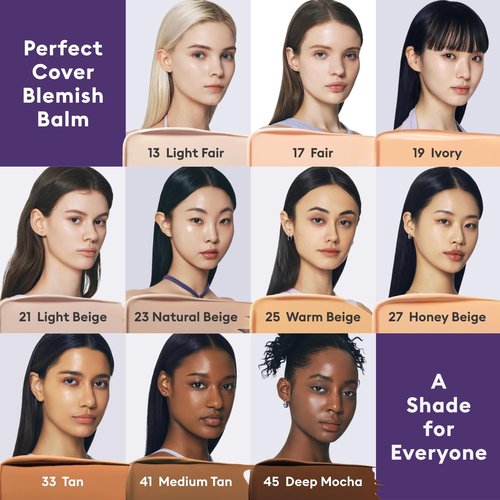 MISSHA M Perfect Cover Serum BB Cream - Light Fair No. 13 | Tinted Moisturizer & Skin Care Foundation, 1.18 Fl Oz