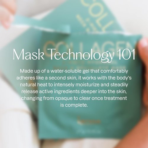 Karuna Collagen Hydrogel Neck & Chest Mask - Firming & Hydrating K-Beauty Treatment | 1-Pack for Wrinkles & Sagging Skin