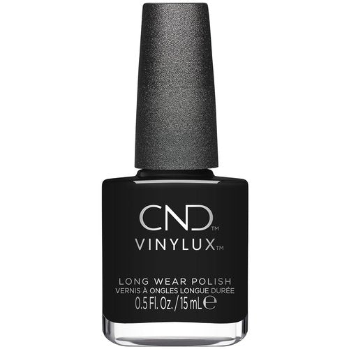 CND Vinylux Black Nail Polish - Gel-Like Shine & Chip Resistant Formula | 0.5 Fl Oz