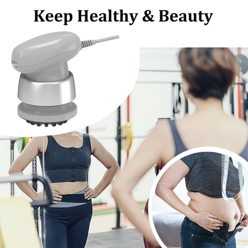 Body Sculpting Machine, Corded Anti Cellulite Massage Tool, Deep Tissue Lymphatic Drainage Handheld Full Body Massage Relaxing SPA Cellulite Oil Apply/ Remover Belly Butt Limbs Tightening Shaping