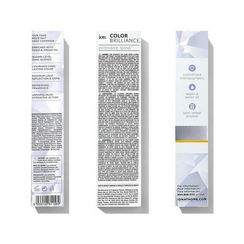 Ion Medium Intense Blonde Hair Color - 100% Gray Coverage, Vegan & Cruelty-Free, 2.05 Oz