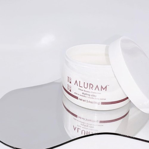 ALURAM Hair Styling Clay - Soft Satin Finish for All Hair Types | 3.4 Fl Oz Clean Beauty Haircare
