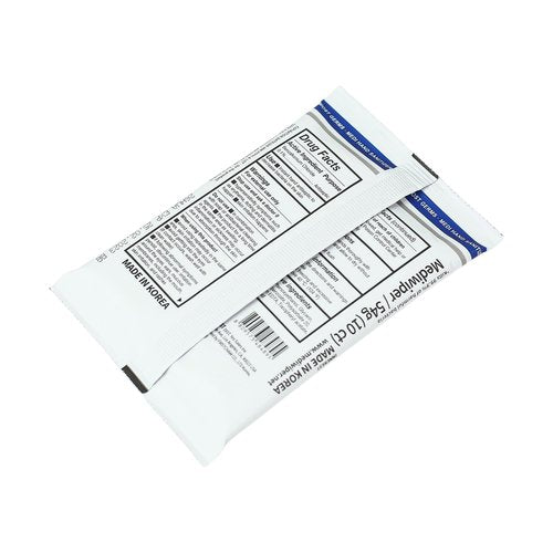 Mediwiper 10ct Alcohol-Free Hand Sanitizing Wipes, Disinfecting Antibacterial Hand Sanitizer Wipe Bulk (50 Wipes (10 * 5))