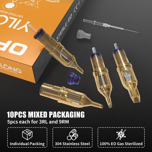 OFEYLE Tattoo Kit, Wireless Tattoo Gun Kit with LED Display 1600mAh Battery Rotary Tattoo Machine Kit for Beginners Complete Set with 10PCS Cartridge Needles, Ink Set, Transfer Gel and Transfer Papers