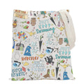 POFULL Movie Characters Collage Carrier Bag Case Fairy Tales Gift for Women