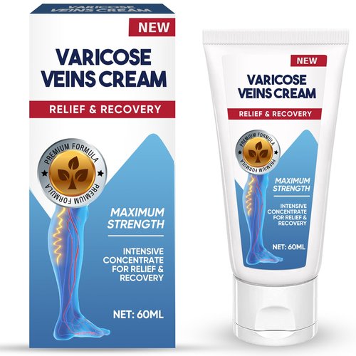 ITECFREELY Varicose Veins Cream, Improve Blood Circulation Varicose Veins Care, Fast Soothe Cream for Legs