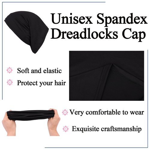 Leeven 4 Pieces Sleep Shower Cap