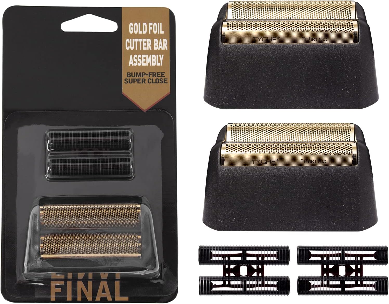 Wahl 5 Star Series Finale Shaver Replacement Foil & Cutter Assembly - Super Close Gold | 2 Pcs Set