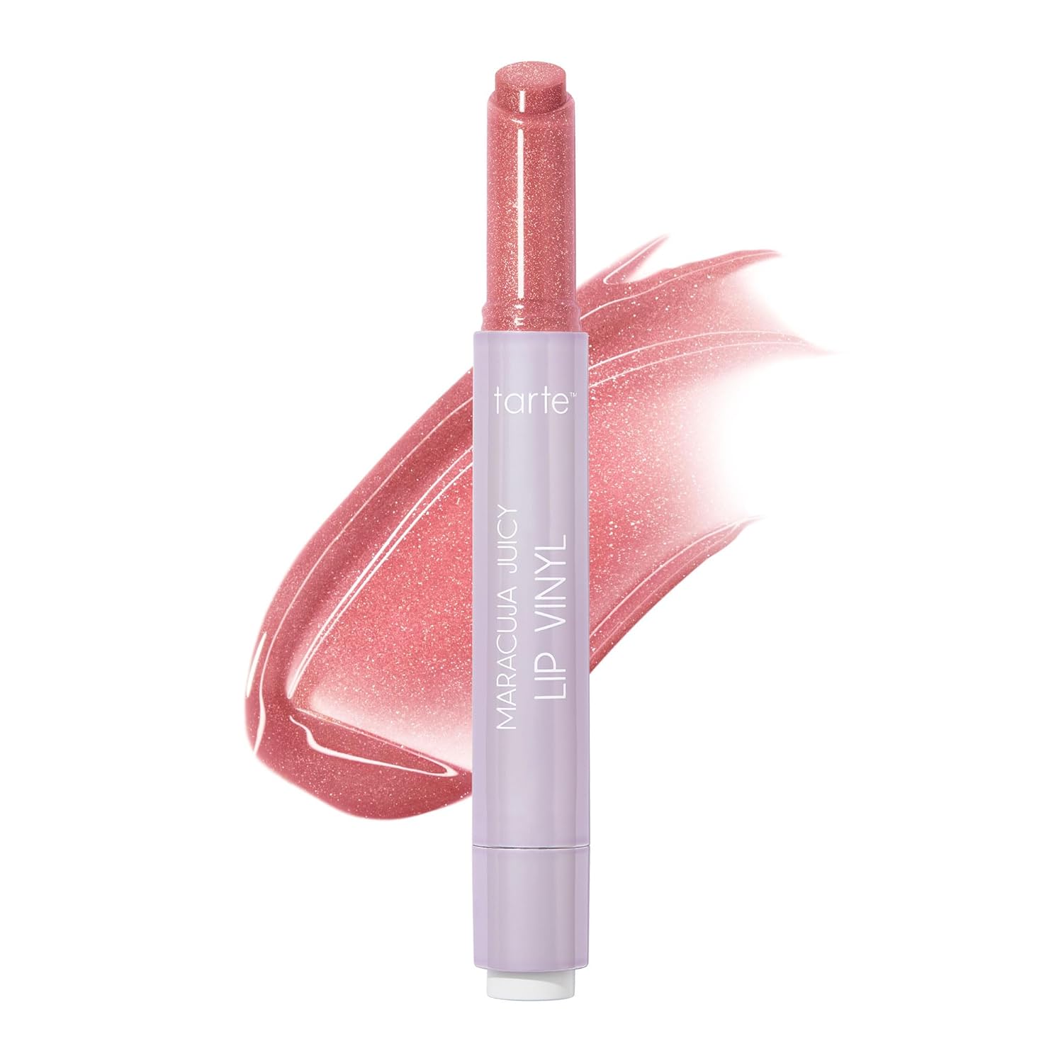 Tarte Maracuja Juicy Lip Vinyl Gloss - Hydrating, Volumizing Balm with Hyaluronic Acid & Vitamin E for Fuller Lips